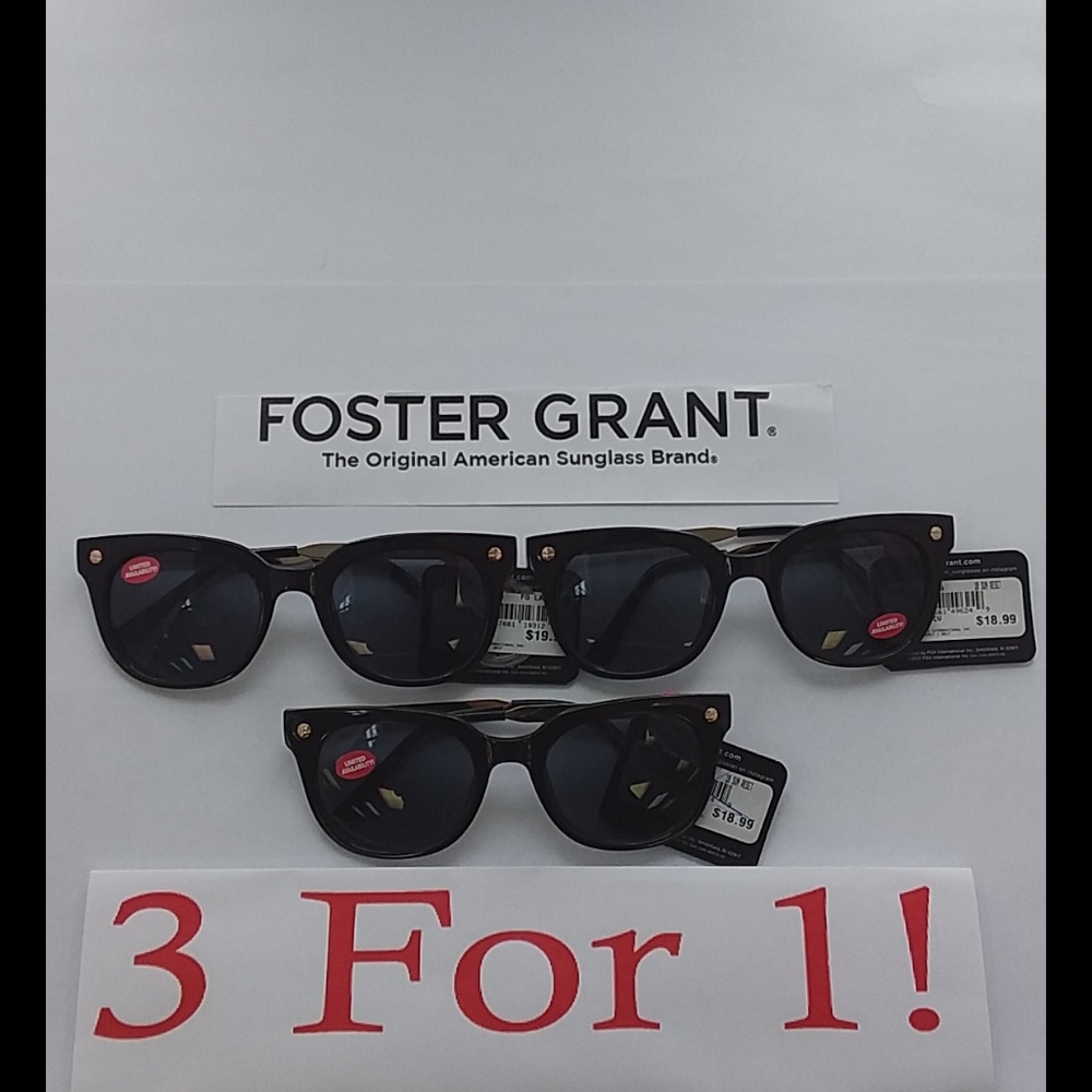 NWT Classic Trendy Tinted Foster Grant Sunglasses - Picture 1 of 4